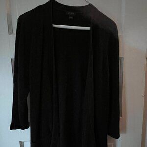 J Jill Cardigan - Black - Size Large